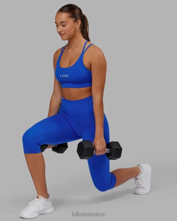 Legging fusion de longitud 3/4 - azul fuerte mujer LSKD VP42D705 vestir