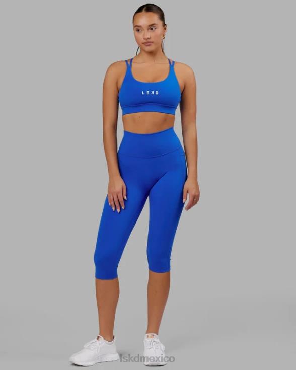Legging fusion de longitud 3/4 - azul fuerte mujer LSKD VP42D705 vestir
