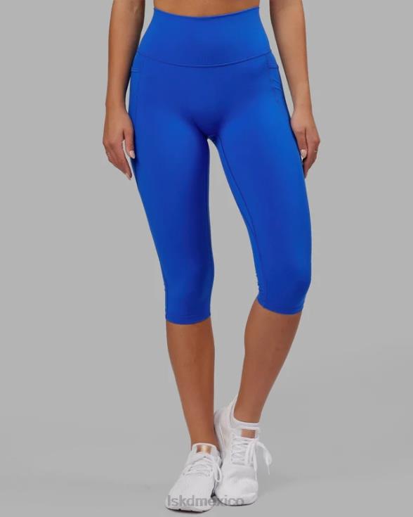 Legging fusion de longitud 3/4 - azul fuerte mujer LSKD VP42D705 vestir