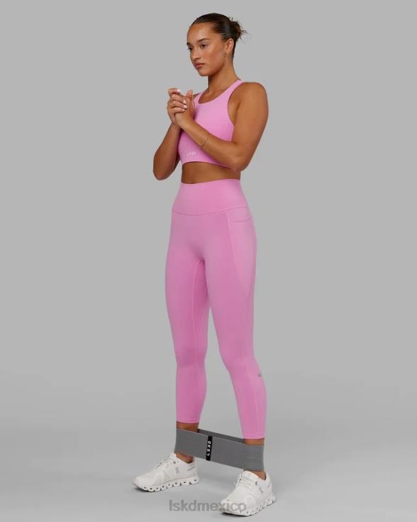 Legging fusion de longitud 7/8 - rosa brillante mujer LSKD VP42D581 vestir