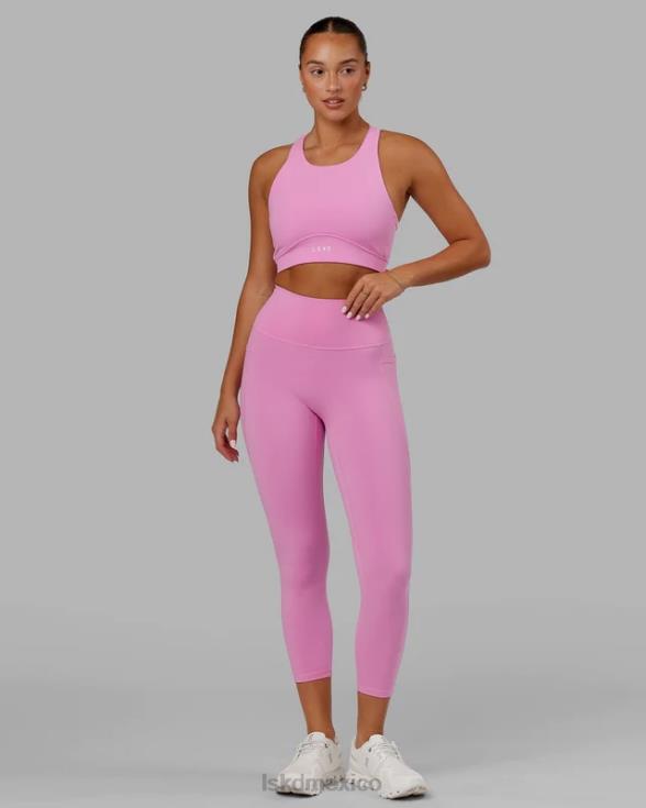 Legging fusion de longitud 7/8 - rosa brillante mujer LSKD VP42D581 vestir