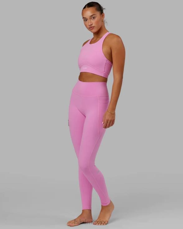 Legging fusion x-long - rosa chispa mujer LSKD VP42D596 vestir