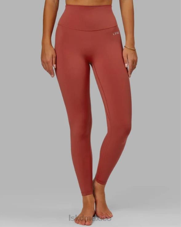 Legging largo completo Base 2.0 - paprika mujer LSKD VP42D711 vestir