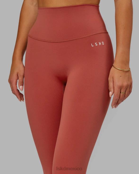 Legging largo completo Base 2.0 - paprika mujer LSKD VP42D711 vestir