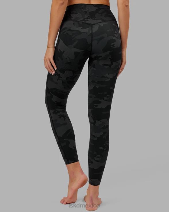 Legging largo completo Elixir - camuflaje negro mujer LSKD VP42D550 vestir