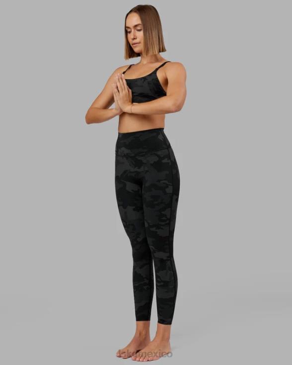 Legging largo completo Elixir - camuflaje negro mujer LSKD VP42D550 vestir