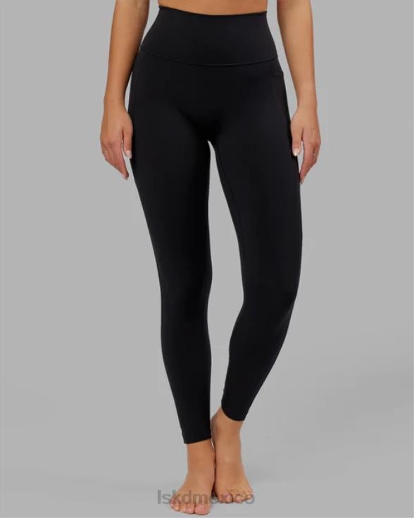 Legging largo completo Fusion - Negro mujer LSKD VP42D530 vestir