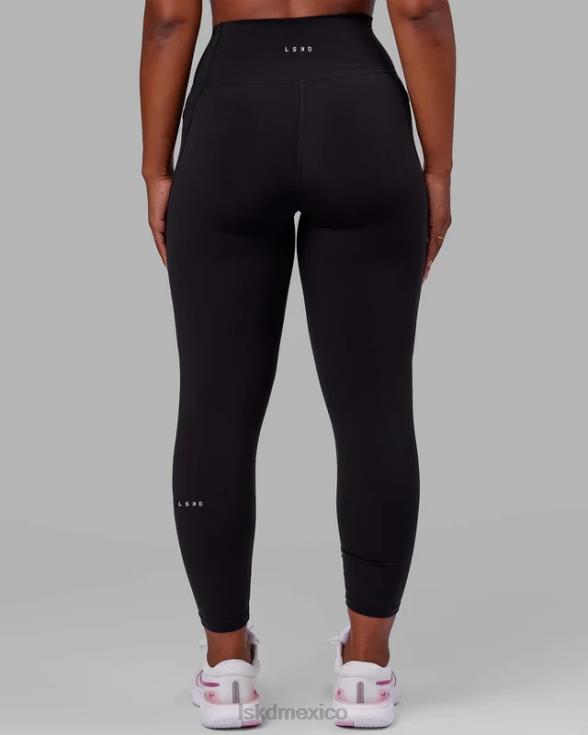 Legging largo completo Fusion - Negro mujer LSKD VP42D530 vestir