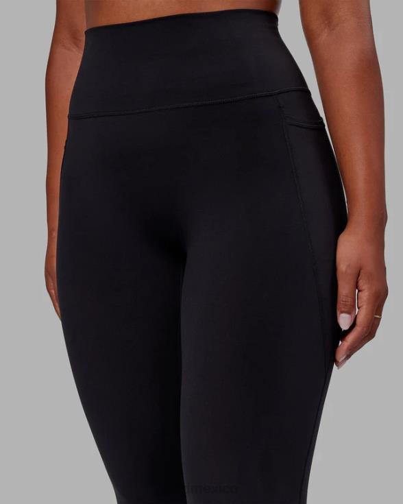 Legging largo completo Fusion - Negro mujer LSKD VP42D530 vestir