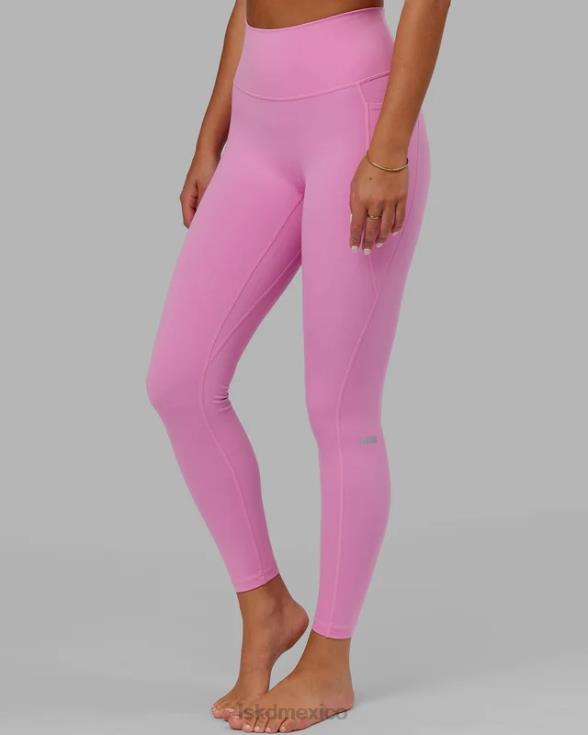 Legging largo completo Fusion - rosa brillante mujer LSKD VP42D721 vestir