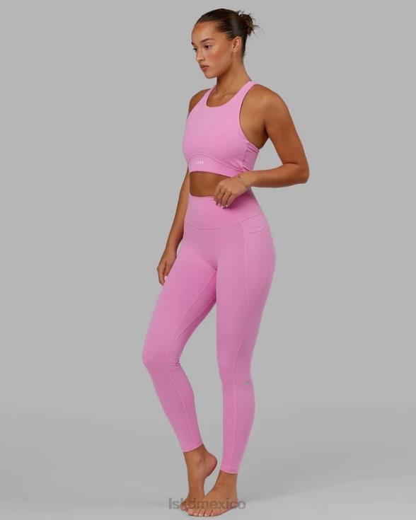 Legging largo completo Fusion - rosa brillante mujer LSKD VP42D721 vestir