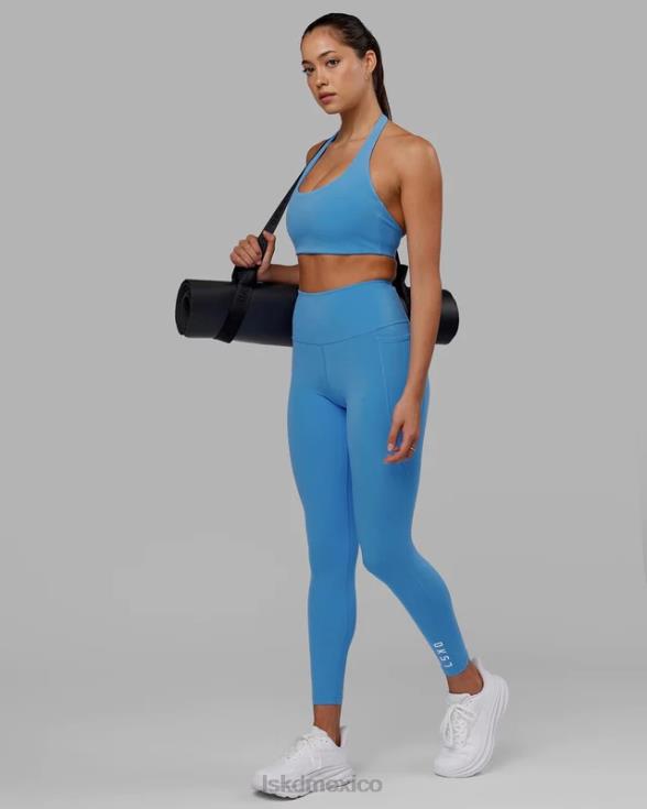 Legging largo flux - azul celeste mujer LSKD VP42D595 vestir