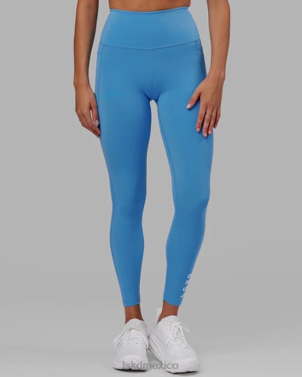 Legging largo flux - azul celeste mujer LSKD VP42D595 vestir