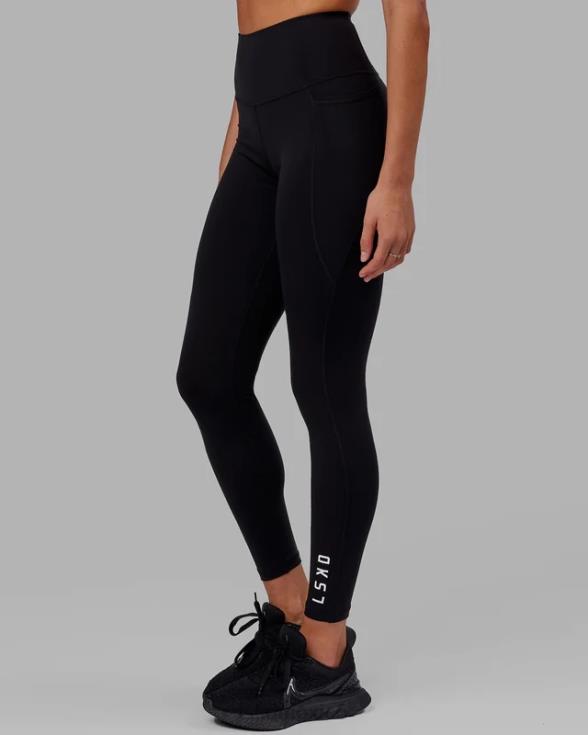 Legging largo flux - negro mujer LSKD VP42D529 vestir