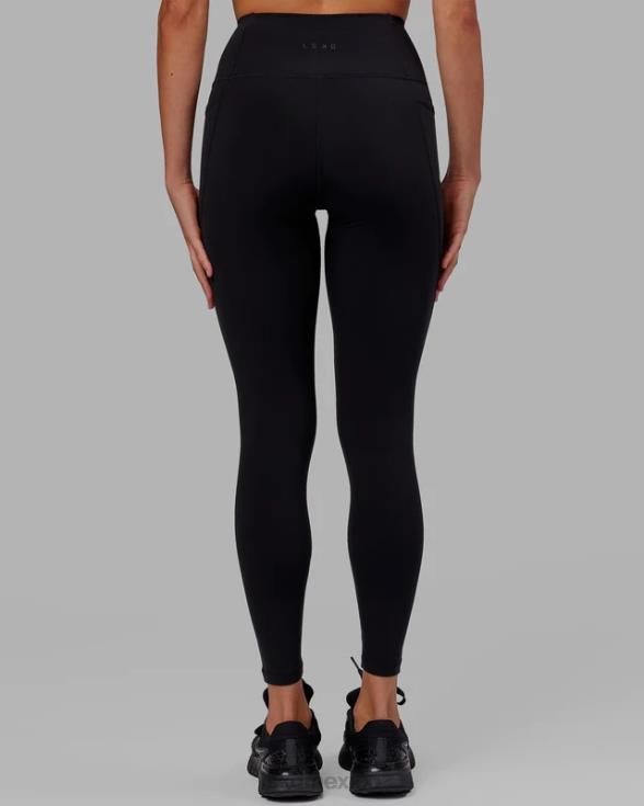 Legging largo flux - negro mujer LSKD VP42D529 vestir