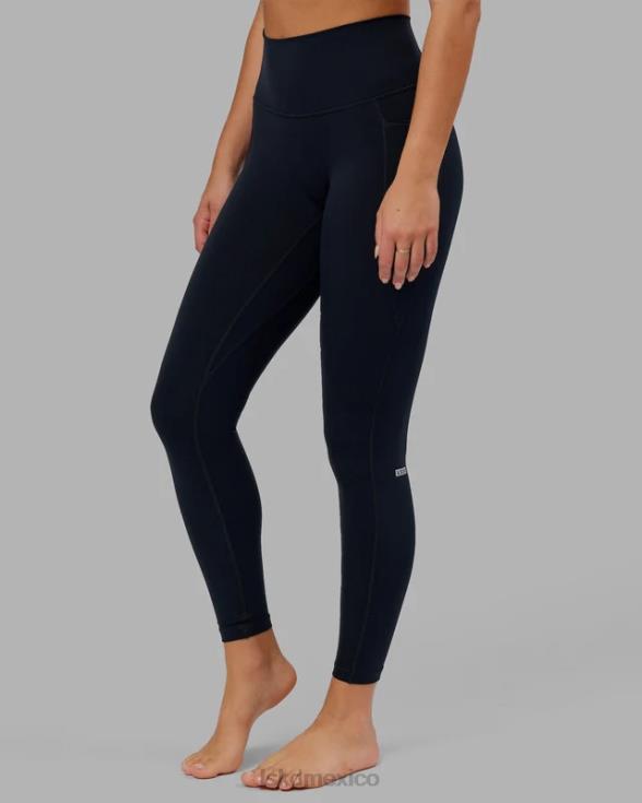 Legging largo fusion - azul marino mujer LSKD VP42D561 vestir