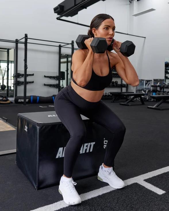 Legging premamá de longitud completa elixir - negro mujer LSKD VP42D597 vestir