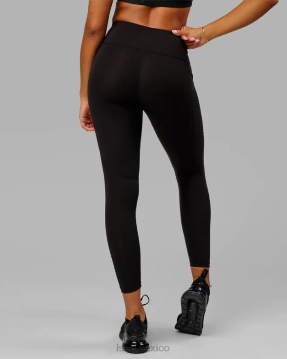 Legging rep 7/8 de largo - negro-negro mujer LSKD VP42D539 vestir