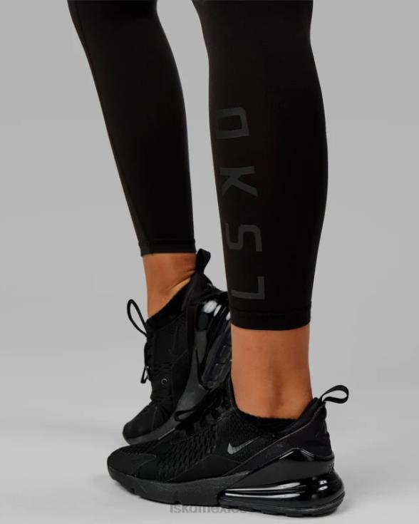 Legging rep 7/8 de largo - negro-negro mujer LSKD VP42D539 vestir