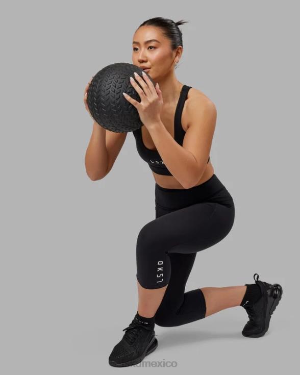 Leggings de longitud 3/4 flux - negro mujer LSKD VP42D557 vestir