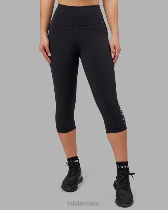 Leggings de longitud 3/4 flux - negro mujer LSKD VP42D557 vestir
