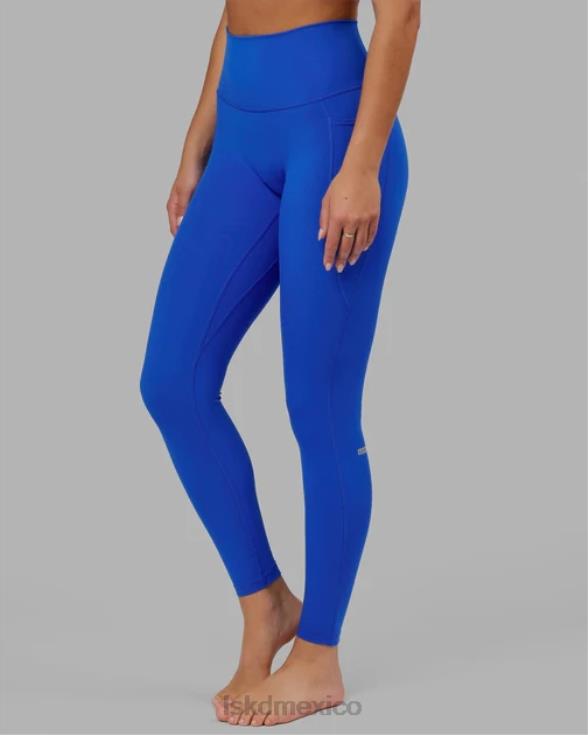 Leggings fusionados de longitud completa - azul fuerte mujer LSKD VP42D668 vestir