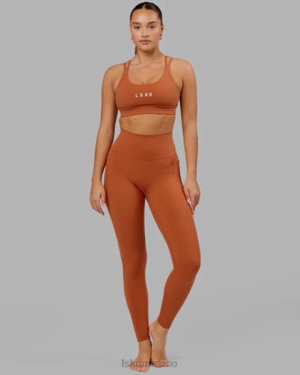 Leggings largos Fusion - Auburn mujer LSKD VP42D665 vestir