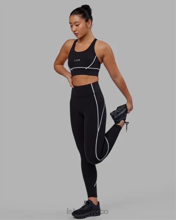 Leggings largos Pulse - Negro mujer LSKD VP42D578 vestir