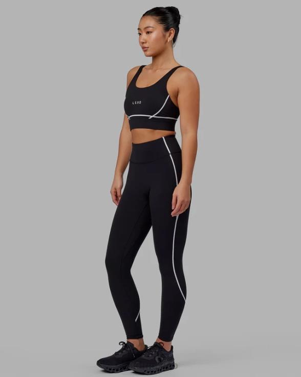 Leggings largos Pulse - Negro mujer LSKD VP42D578 vestir