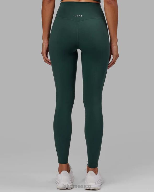 Leggings largos elixir - verde vital mujer LSKD VP42D579 vestir