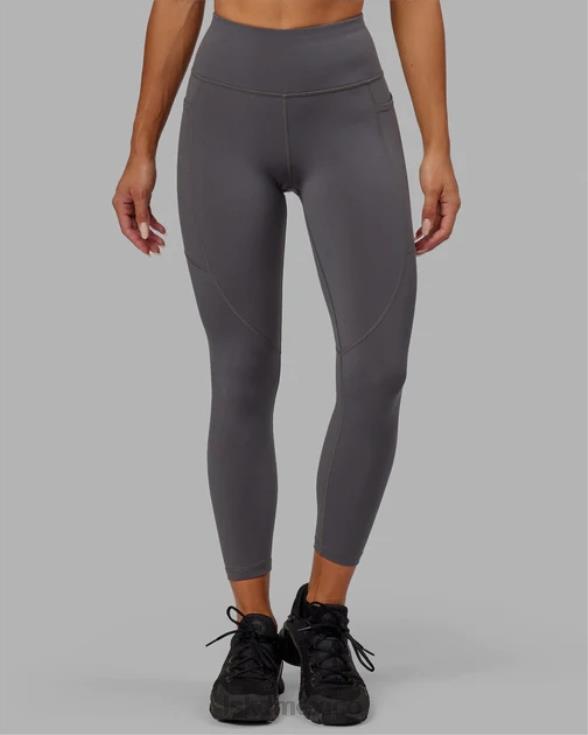 legging de 7/8 de longitud - asfalto mujer LSKD VP42D726 vestir