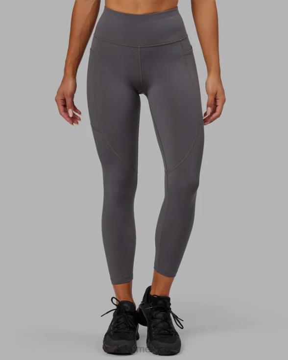 legging de 7/8 de longitud - asfalto mujer LSKD VP42D726 vestir