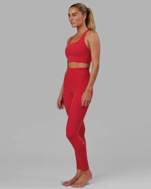 legging fusion x-long - escarlata mujer LSKD VP42D626 vestir