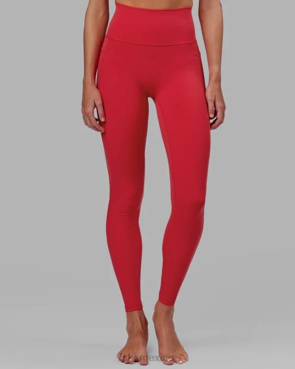 legging fusion x-long - escarlata mujer LSKD VP42D626 vestir