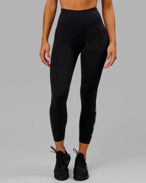 legging largo completo rep - black-boysenberry mujer LSKD VP42D715 vestir