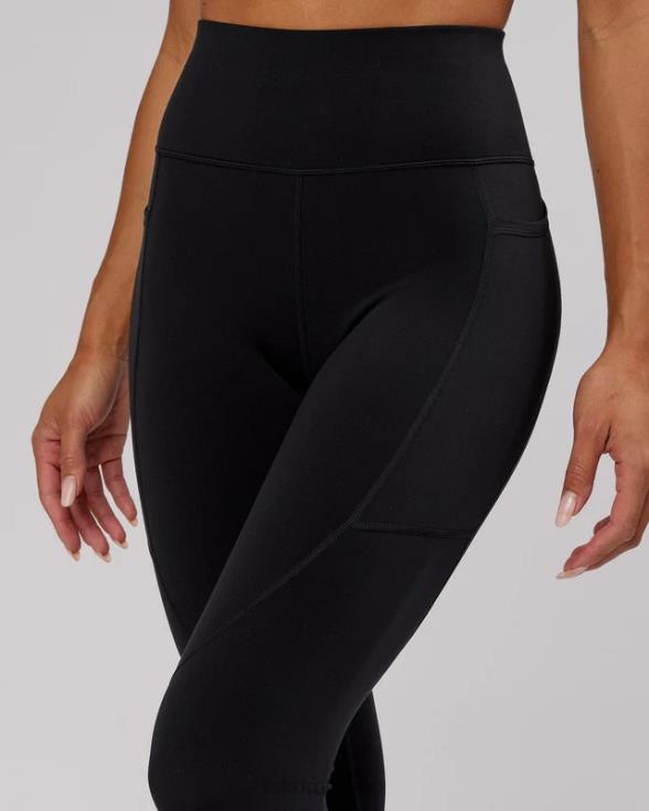 legging largo completo rep - negro-hiper verde azulado mujer LSKD VP42D551 vestir