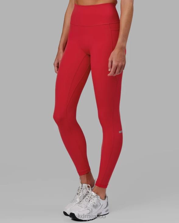 legging largo fusion - escarlata mujer LSKD VP42D628 vestir