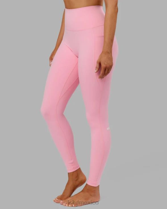 legging largo fusion - glaseado rosa mujer LSKD VP42D712 vestir