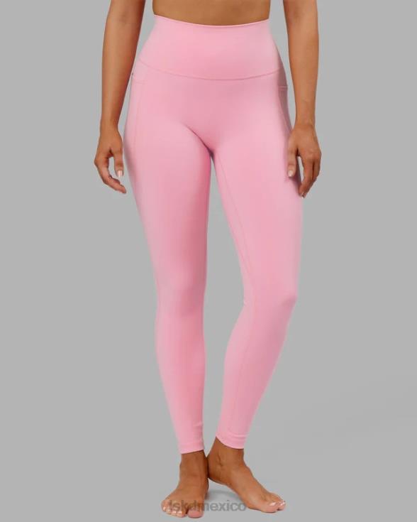 legging largo fusion - glaseado rosa mujer LSKD VP42D712 vestir