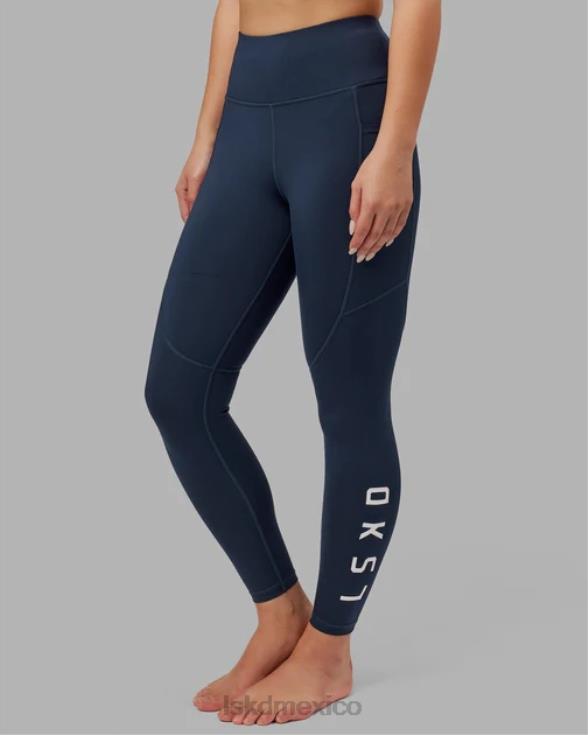 legging largo rep - azul marino mujer LSKD VP42D566 vestir
