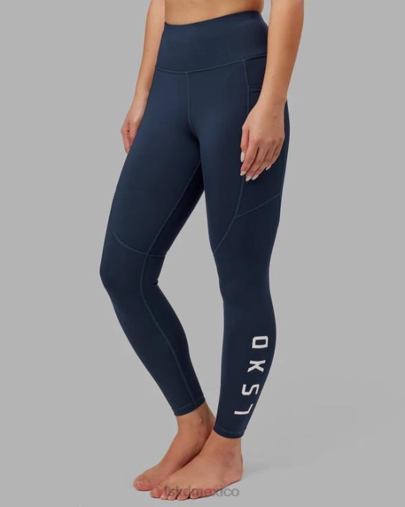 legging largo rep - azul marino mujer LSKD VP42D566 vestir
