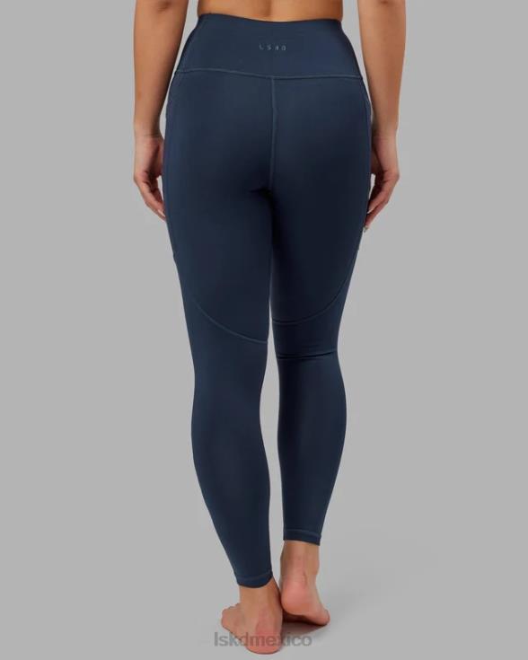 legging largo rep - azul marino mujer LSKD VP42D566 vestir