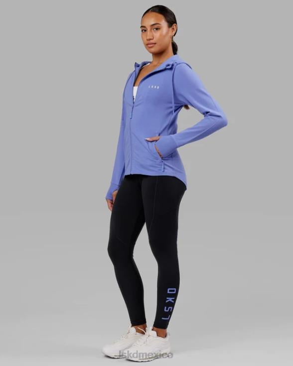 legging largo rep - negro-azul aciano mujer LSKD VP42D728 vestir