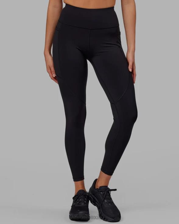legging largo rep - negro-azul celeste mujer LSKD VP42D593 vestir