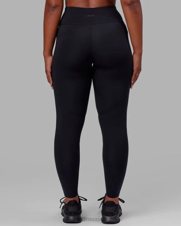 legging largo rep - negro-blanco mujer LSKD VP42D531 vestir