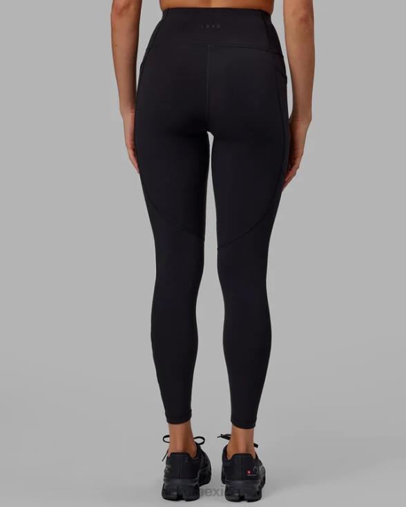 legging largo rep - negro-manzana menta mujer LSKD VP42D620 vestir