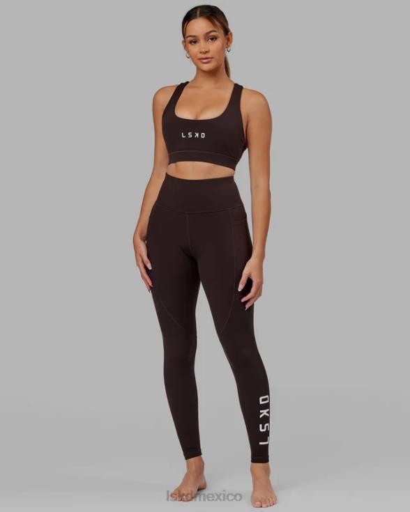 legging largo rep - nogal oscuro mujer LSKD VP42D517 vestir