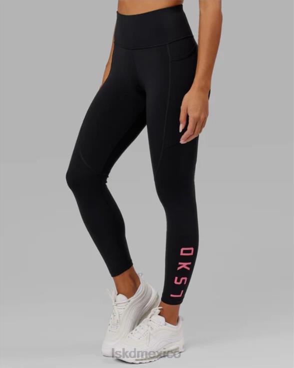 legging rep 7/8 de largo - black-flamingo mujer LSKD VP42D622 vestir