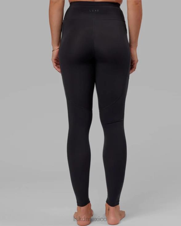 legging rep x-long - negro-blanco mujer LSKD VP42D651 vestir