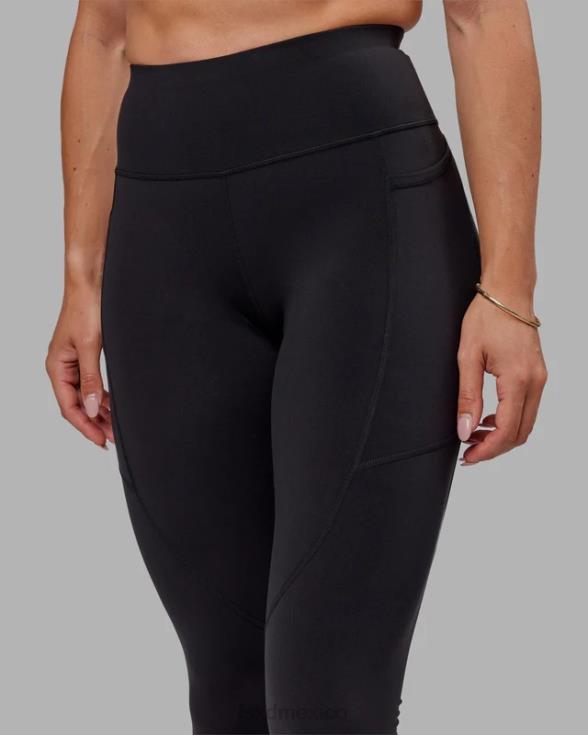 legging rep x-long - negro-boysenberry mujer LSKD VP42D724 vestir